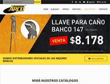 Tablet Screenshot of grupoarco.com.ar